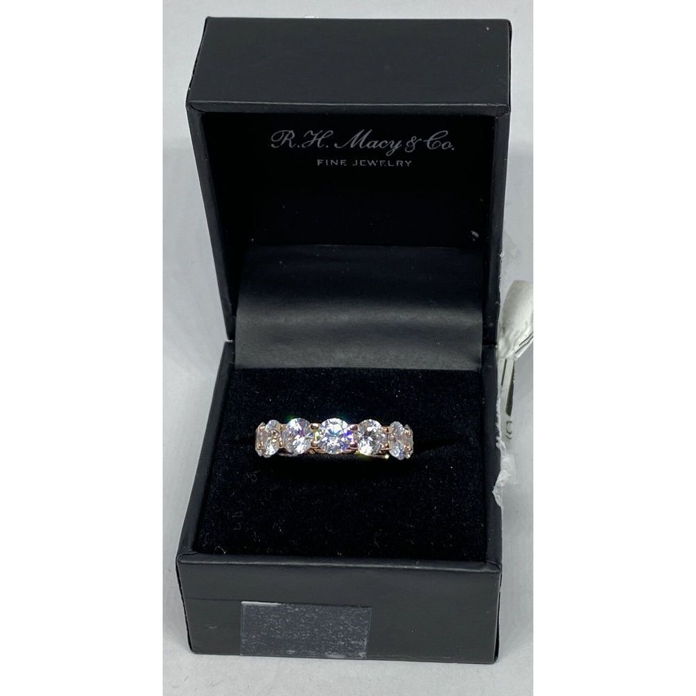Eternity Band SZR8247R2W-07 Cubic Zirconia in Sterling Silver MSRP $100 NM266